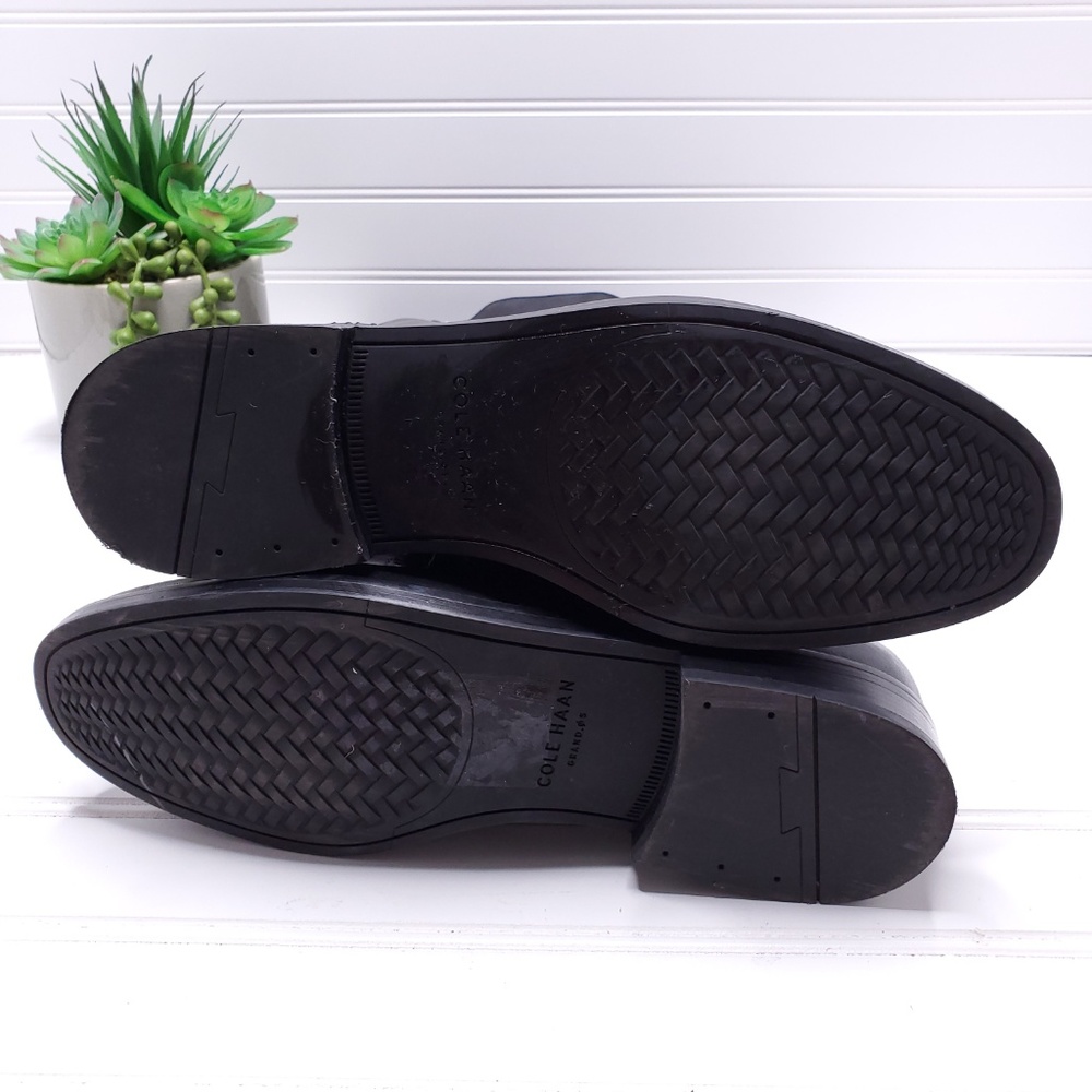 Cole Haan Harrington Knee High Riding Boots Sz 8 - Picture 7 of 8